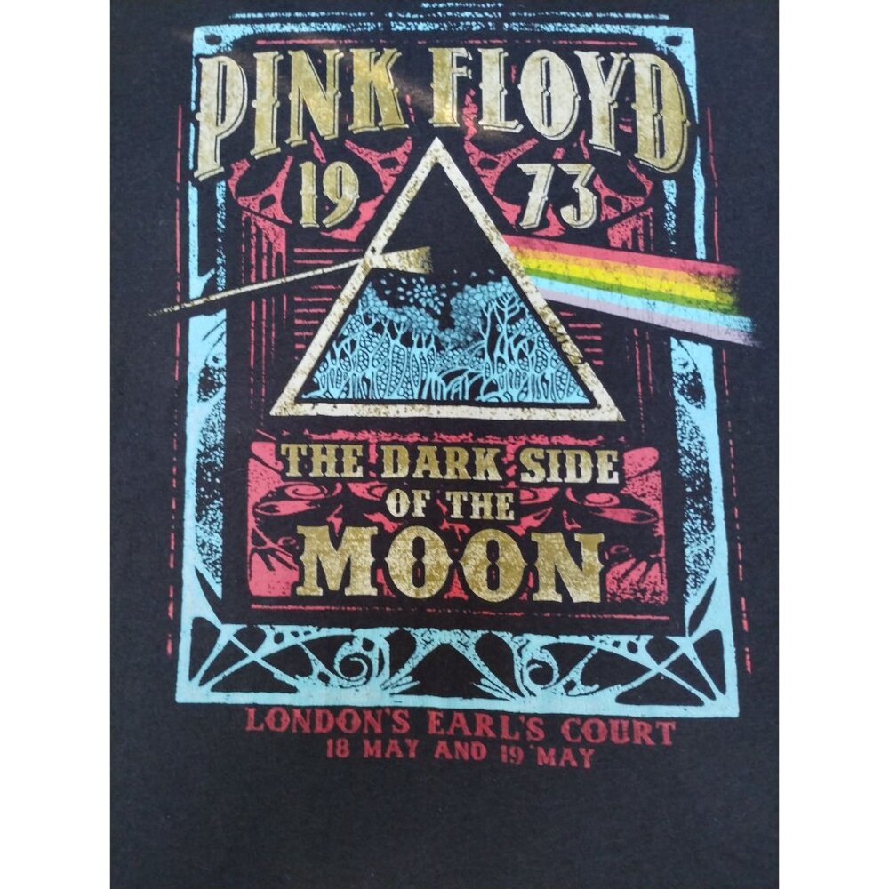 Vintage Pink Floyd Dark Side of the Moon 1973 Londons Earls Court Large - Picture 3 of 7